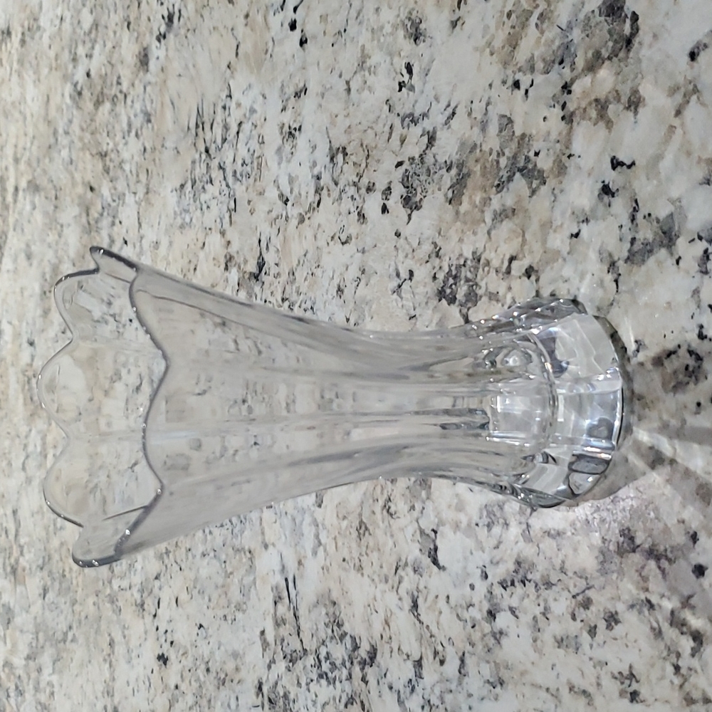Mikasa Lead Crystal Bud Vase